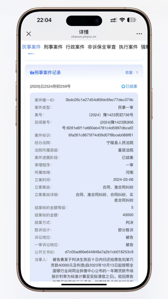 图片[3]-全国个人企业司法涉诉涉案背调查询系统源码